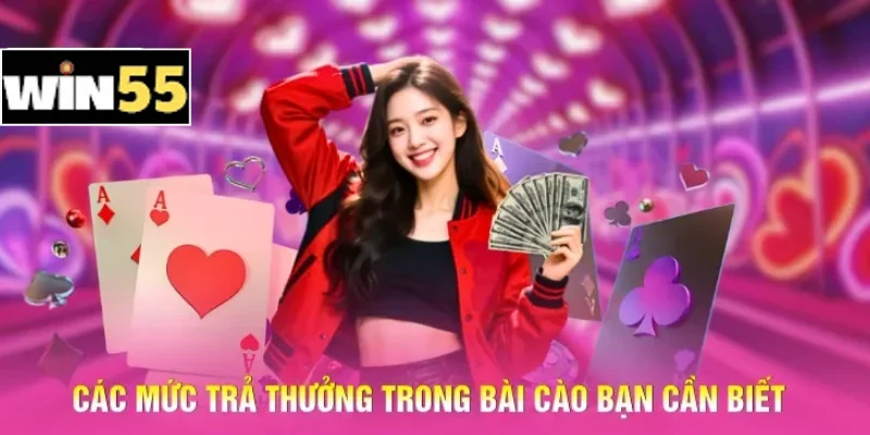 Cách Đánh Bài Cào Win55 – Mẹo Chơi Thắng Liền Tay Cần Biết 3 Các mức trả thưởng trong bài cào bạn cần biết
